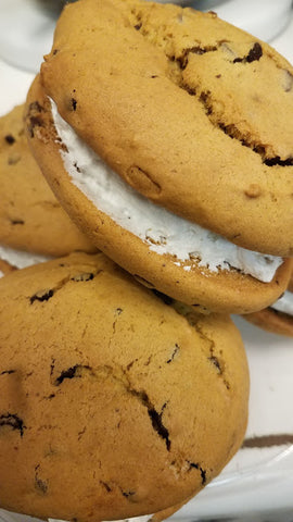 Sleeper's Homemade Pumpkin Chocolate Chip Whoopie Pies with Free Priority Shipping
