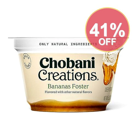 Chobani Creations® Bananas Foster 5.3oz | 12 Pack