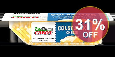 Colby Jack Cheese | 12 Pack