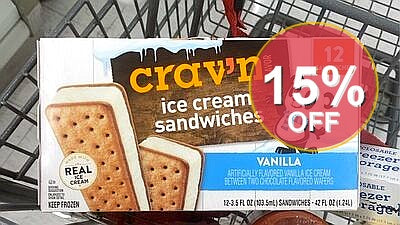 Ice Cream Sandwiches | 96 Pack