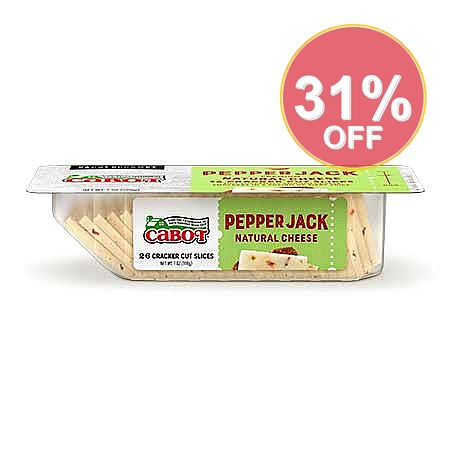 Pepper Jack Natural Cheese | 12 Pack