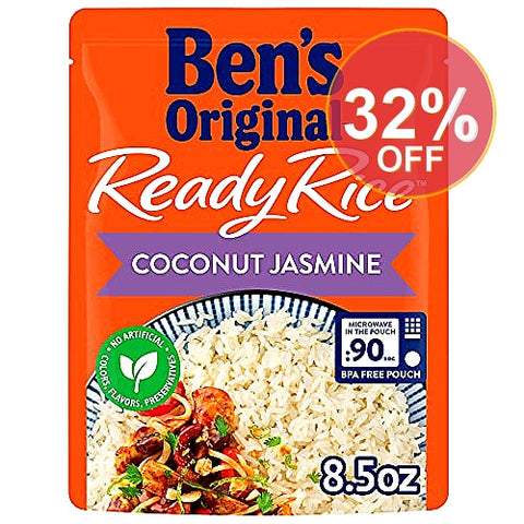 Ben's Original Ready Rice Coconut Jasmine - 8.5oz | 12 Pack