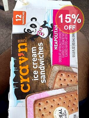 Crav’n Ice Cream Sandwiches | 96 Pack