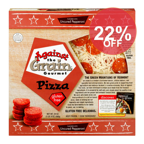 Against the Grain Pizza, Pepperoni 24 Oz Box | 6 Pack