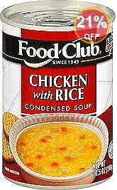 Chicken with Rice Condensed Soup | 24 Pack