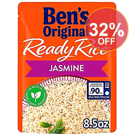 Ben's Original Ready Rice, Jasmine, 8.5 Oz | 12 Pack