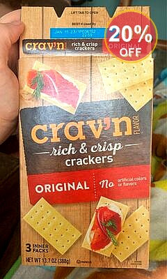 Rich and Crisp CrAckers | 12 Pack