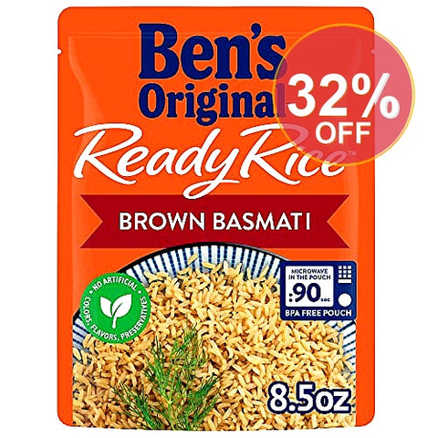 Ben S Original Ready Rice Brown Basmati | 12 Pack