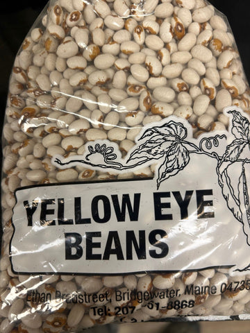 Maine Grown Yellow Eye Beans- 2lb(5 pack) Total 10lbs Includes free shipping