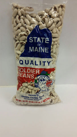 State of Maine Soldier Beans- 2lb(5 pack) Total 10Lbs FREE Shipping!