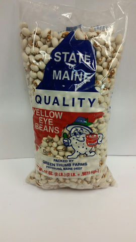 State of Maine Yellow Eye Beans- 2lb(5 pack) Total 10lbs Includes free shipping