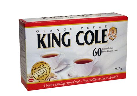 5 Boxes 60 ct King Cole Orange Pekoe Tea With Free Priority Shipping
