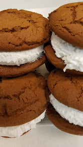 Large Maine Small Batch Molasses Whoopie Pies with Free Priority Shipping